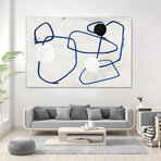 Midblue I (48"H x 72"W x 1.5"D)