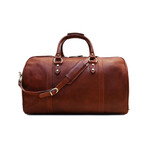 Roma Cabin Bag // Saddle Brown