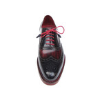 Men's Brogues Shoe // Navy + Red (US: 8)