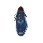 Men's Handmade Lace-Up Casual Shoes // Blue (US: 8.5)