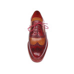 Men's Brogues Shoe // Bordeaux + Camel (US: 10.5)