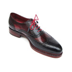 Men's Brogues Shoe // Navy + Red (US: 8)