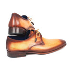 Men's Hand-Painted Derby Shoe // Brown (US: 9)