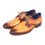 Men's Hand-Painted Derby Shoe // Brown (US: 10)