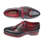 Men's Brogues Shoe // Navy + Red (US: 8)