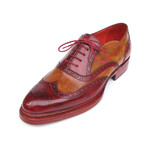 Men's Brogues Shoe // Bordeaux + Camel (US: 10.5)