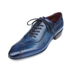 Men's Handmade Lace-Up Casual Shoes // Blue (US: 7.5)