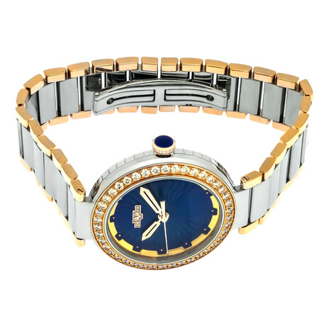 Dewitt Ladies Blue Empire Quartz // BEM.QZ.001 // New