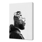 Environmental Distructive Mind (12"H  x 8"W  x  0.75"D)