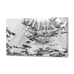 Clouds X6 (8"H  x 12"W  x  0.75"D)