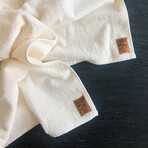 Bath Towel // Set of 2 (Natural White)