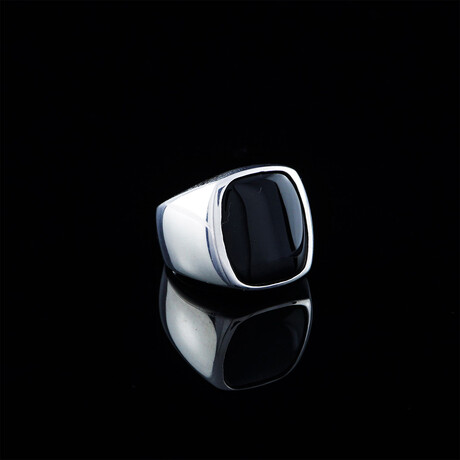 Simple Black Onyx Ring (6)