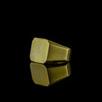 Stylish Matte Gold Ring (10)