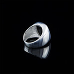 Simple Black Onyx Ring (9.5)