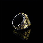 Outstanding Garnet Ring (9.5)