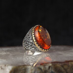 Large Amber Ring (9)