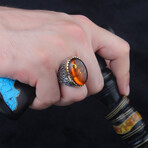 Large Amber Ring (6)