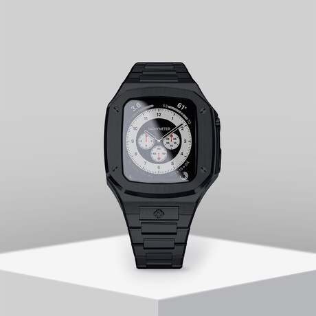 Apple Watch Case // 44mm // Black + Jet Black