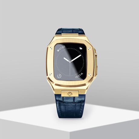 Apple Watch Case // 40mm // Gold + Blue