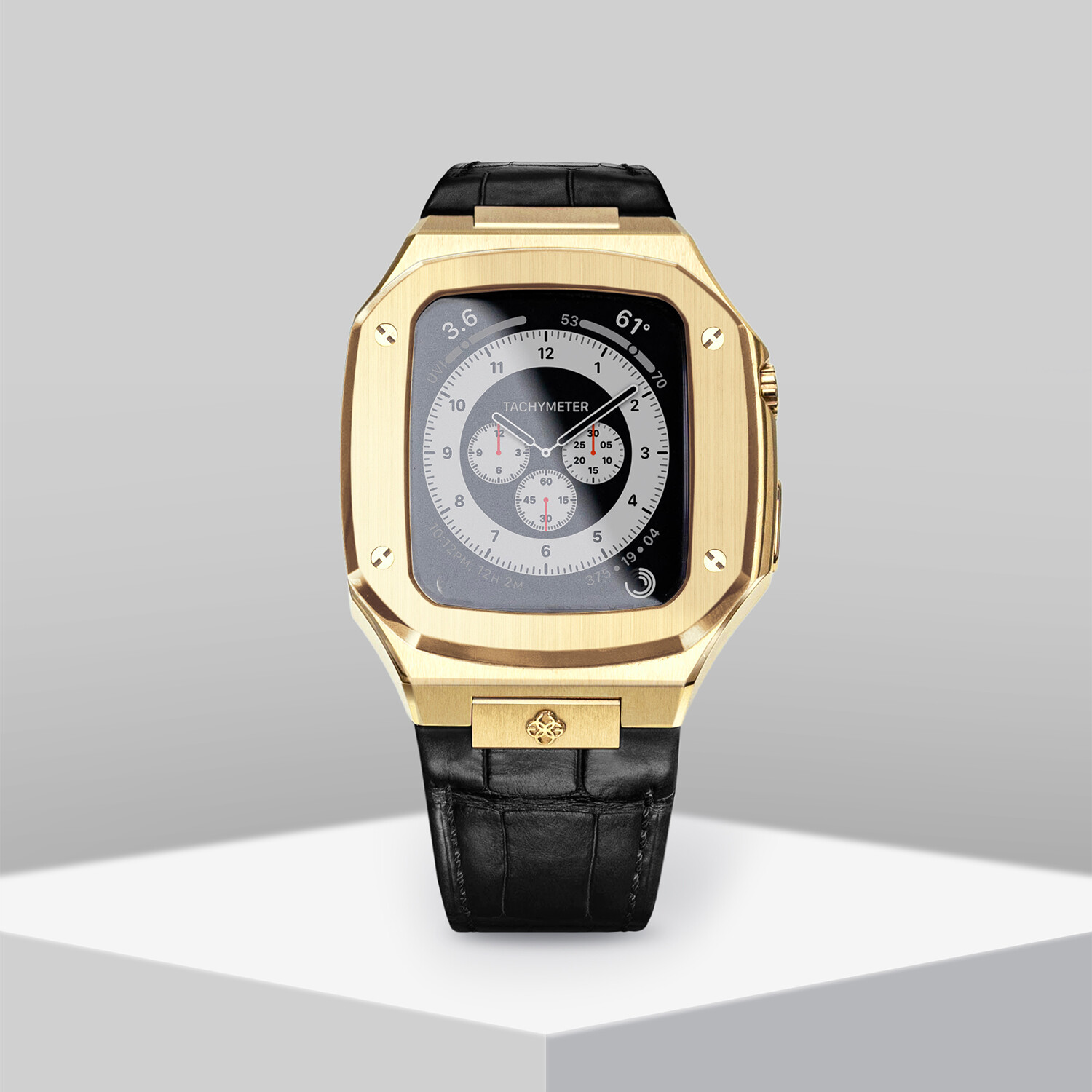 Apple Watch Case // 44mm // Gold + Black - Golden Concept - Touch
