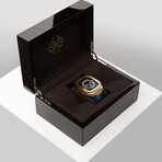 Apple Watch Case // 44mm // Gold + Blue