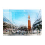 St. Marco Venice Painting Print on Wrapped Canvas (12"H x 18"W  x 1.5"D)