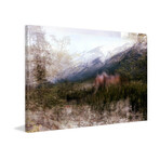 Banff Hot Springs Painting Print on Wrapped Canvas (12"H x 18"W  x 1.5"D)