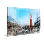 St. Marco Venice Painting Print on Wrapped Canvas (12"H x 18"W  x 1.5"D)