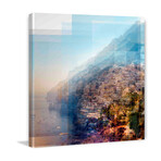 Positano 2 Painting Print on Wrapped Canvas (12"H x 12"W  x 1.5"D)