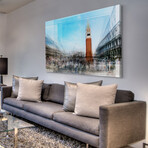 St. Marco Venice Painting Print on Wrapped Canvas (12"H x 18"W  x 1.5"D)