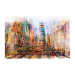 New York Times Square Painting Print on Wrapped Canvas (8"H x 12"W  x 1.5"D)