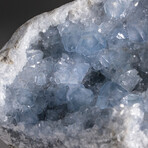 Genuine Blue Celestite Cluster Geode // V2