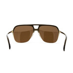 Men's GG0545S Sunglasses // Gray Gradient + Green
