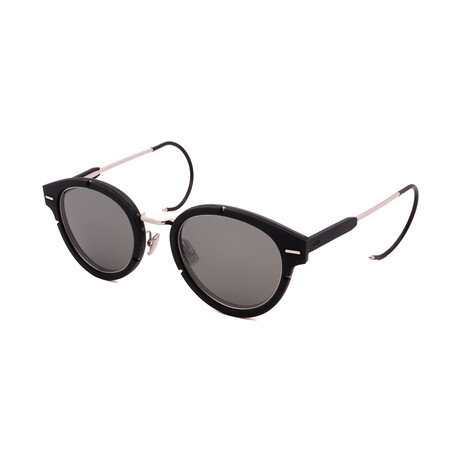 Unisex MAGNITUDE-1 Round Sunglasses // Black