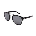 Men's AL-13.5F-GQX Pilot Sunglasses // Black + Alluminum