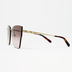 Women's SF223S Sunglasses // Gold Brown