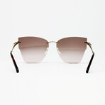 Women's SF223S Sunglasses // Gold Brown