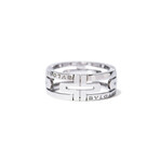 18k White Gold Ring // Ring Size: 6.5 // New