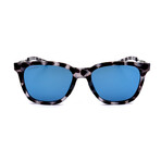 Unisex Roam Sunglasses // Ruthenium + Havana + Blue