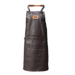 Supreme 100% Leather Apron // Vintage Brown
