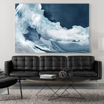 Wave of Blue Ice (48"H x 72"W x 1.5"D)