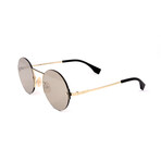 Men's M0058-S-J5G Sunglasses // Gold
