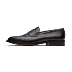 Penny Loafer // Crocodile Navy (US: 8)