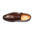 Wingtip Brogue Double Monkstrap // Dark Brown (US: 10)