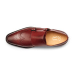 Wingtip Brogue Double Monkstrap // Burgundy (US: 7)