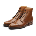 Toecap Brogue Boot // Tan (US: 8)