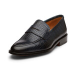 Penny Loafer // Crocodile Navy (US: 10)