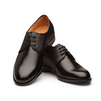 Plain Toe Derby // Woven Black (US: 7)