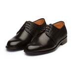 Plain Toe Derby // Woven Black (US: 7)