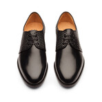 Plain Toe Derby // Woven Black (US: 10)